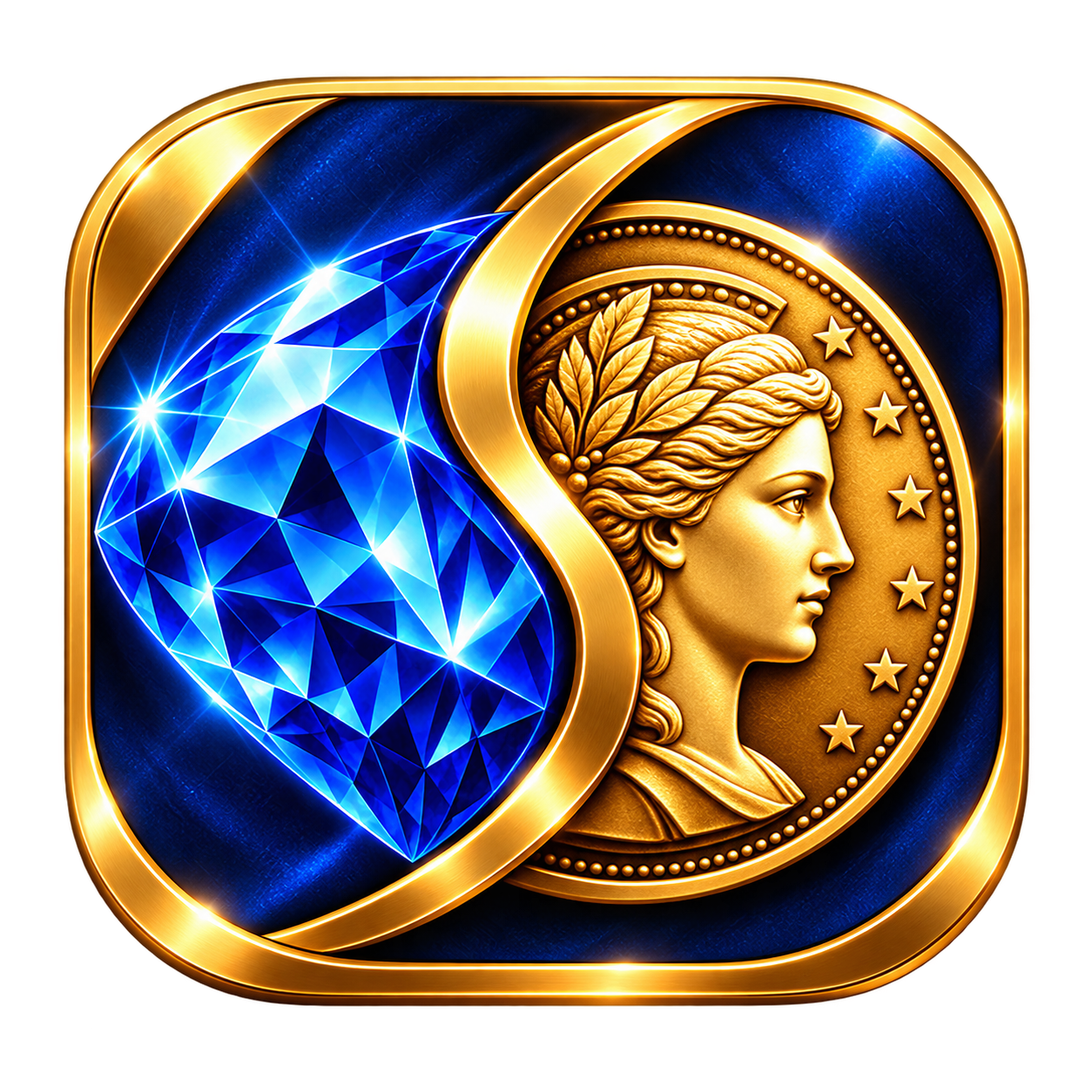 Stone and Coin Worth AI app icon